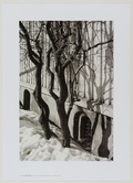 Ernst Schwitters Komposition mit Baum 1950